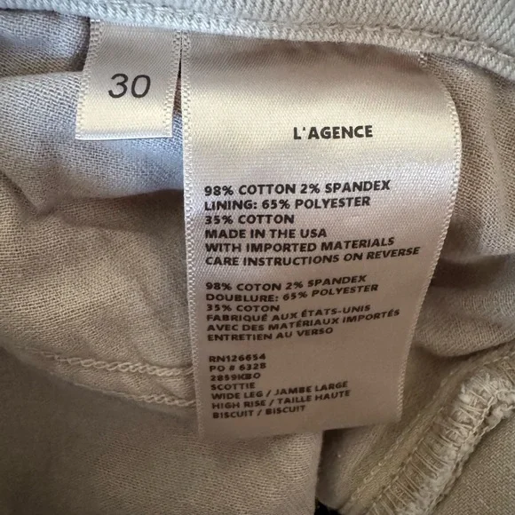 L'AGENCE Scottie Wide-Leg Jean - Picture 5 of 11